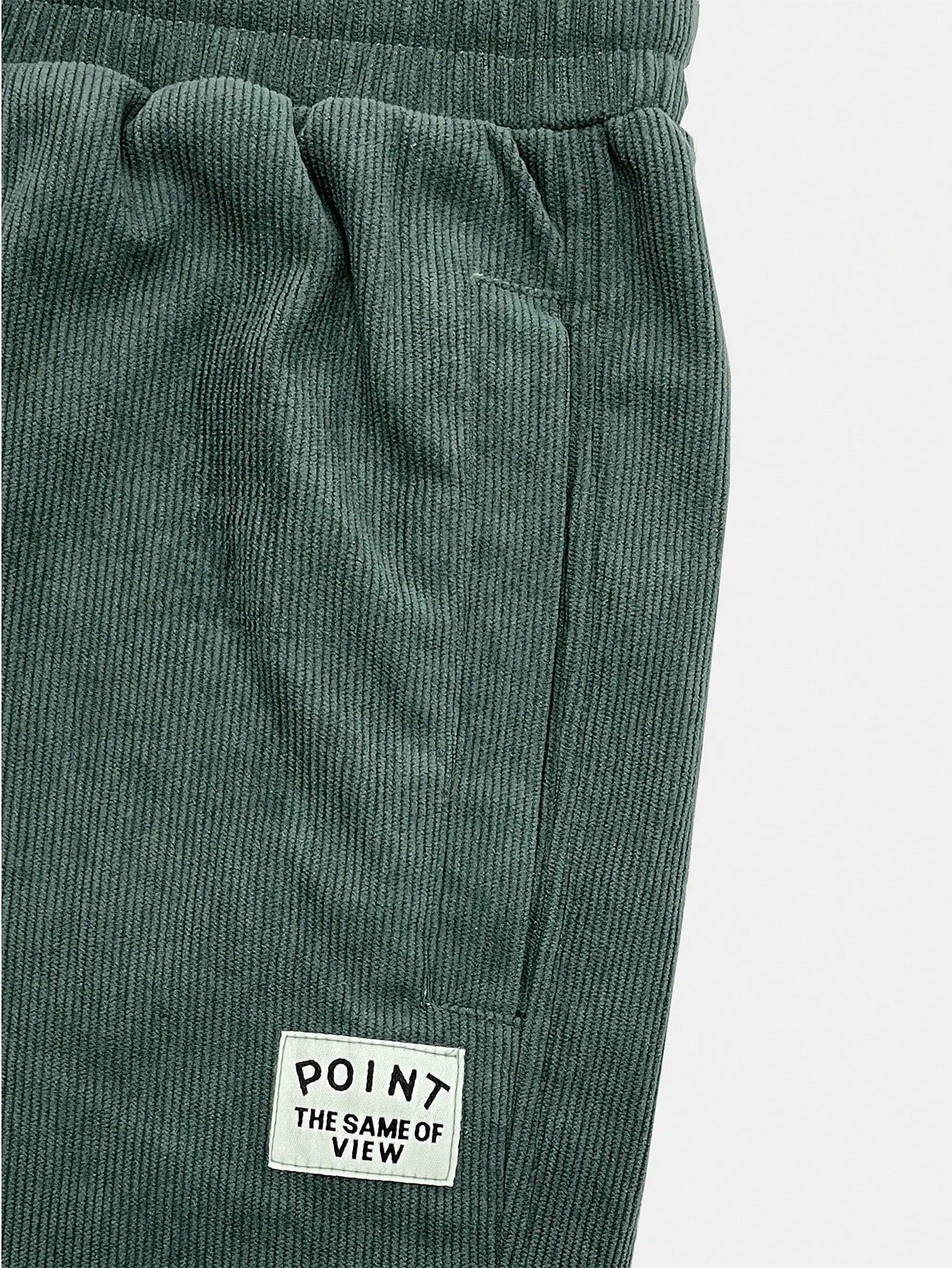 Men's Casual Plain Shorts, Fashionable & Suitable For Everyday Wear Dark Green
